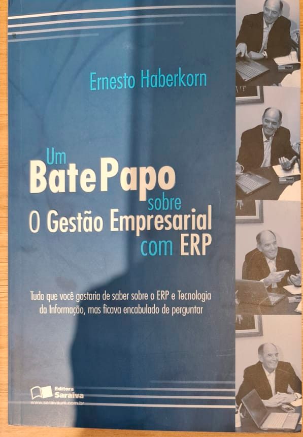 Capa do livro Um Bate-Papo sobre Gestão Empresarial com ERP