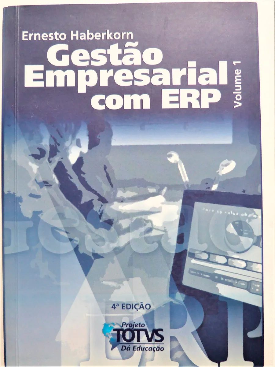 Capa do livro Gestão Empresarial com ERP